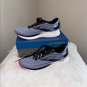 New Brooks Trace 2 Sneakers - Purple/Black/Pink-- (Women's)